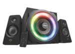 Ігрові колонки Trust GXT 629 Tytan 2.1 RGB — 60 Вт, бездротовий пульт