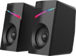 Компʼютерні колонки POP 2.0 — RGB-підсвітка, широкосмугові динаміки 50 мм