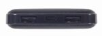 Павербанк 10 000 mAh чорний — компактний зовнішній акумулятор з 2 портами USB - Зображення 3