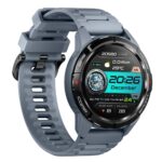 Смарт-годинник Garett GS Active — GPS, AMOLED 1000 ніт для спорту (сірий)