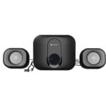 Компʼютерні колонки Natec PUG 2.1 — 11 Вт RMS, сабвуфер, USB, чорні