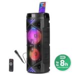 Колонка Media-Tech FUNBOX KEG PRO MT3182 — 50 Вт RMS, караоке, 2×6,3" динаміки