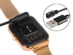 Жіночий смарт-годинник BLOW X16 рожевий — дзвінки Bluetooth, IP68, відстеження циклу, батарея 10 днів, польське меню - Зображення 6