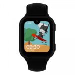 Дитячий смарт-годинник Garett Kids Vibe AI 4G чорний — GPS, відеодзвінки, SOS, Face Unlock, WhatsApp
