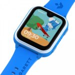 Дитячий смарт-годинник Garett Kids Vibe AI 4G синій — GPS, відеодзвінки, SOS, Face Unlock, WhatsApp - Зображення 4