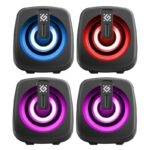 Компʼютерні колонки J1 2.0 6 Вт — LED-підсвічування, USB, чорні - Зображення 9