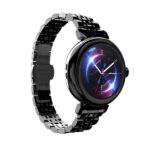 Жіночий смарт-годинник HiFuture Aura чорний — AMOLED 1,04″, дзвінки Bluetooth, IP68