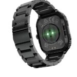 Смарт-годинник HiFuture Ultra3 Pro чорний — AMOLED 2,04″, дзвінки, AI-моніторинг, тиждень роботи - Зображення 3